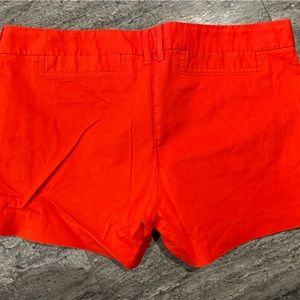 Tory Burch orange/red shorts size 12